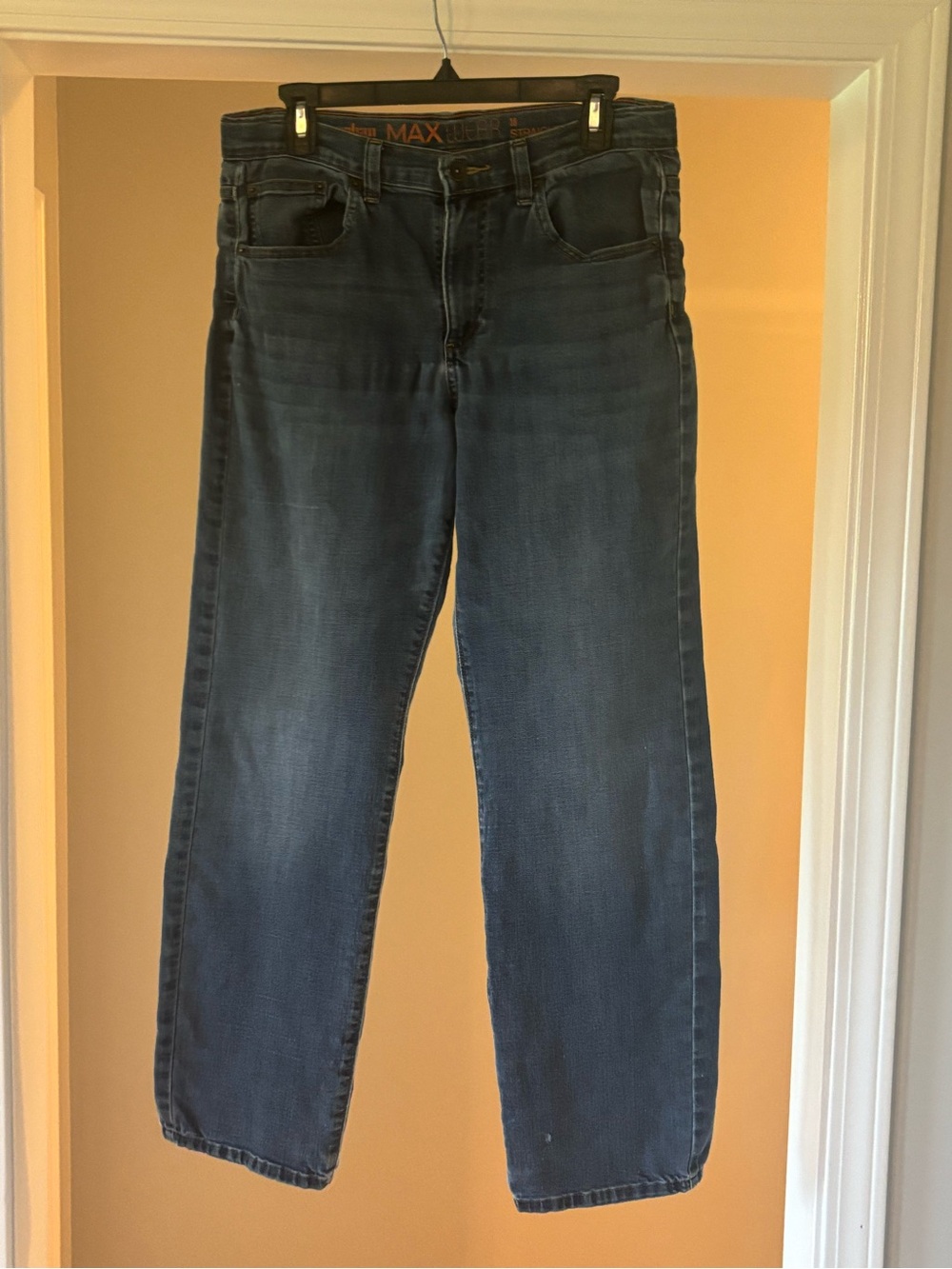 urban pipeline Dark Blue Straight-Leg Jeans
